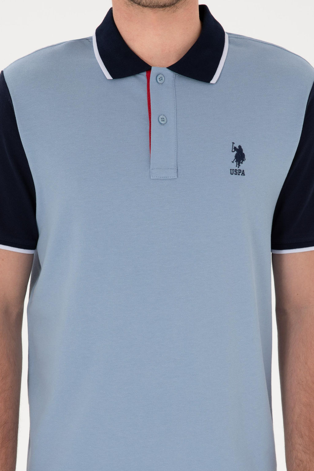 Erkek Regular Fit Polo Yaka Mavi Ti__rt Sepette S_rpriz _ndirim - U.s. polo assn фото 6