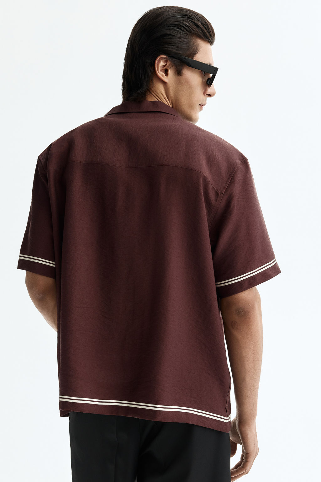 Camisa resort estampada Relaxed Fit - H&m фото 7