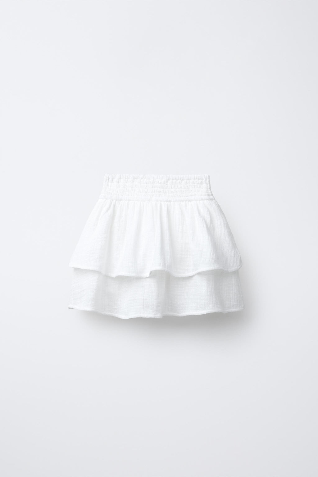 STUDDED RUFFLE BERMUDA SKORT - Zara фото 2