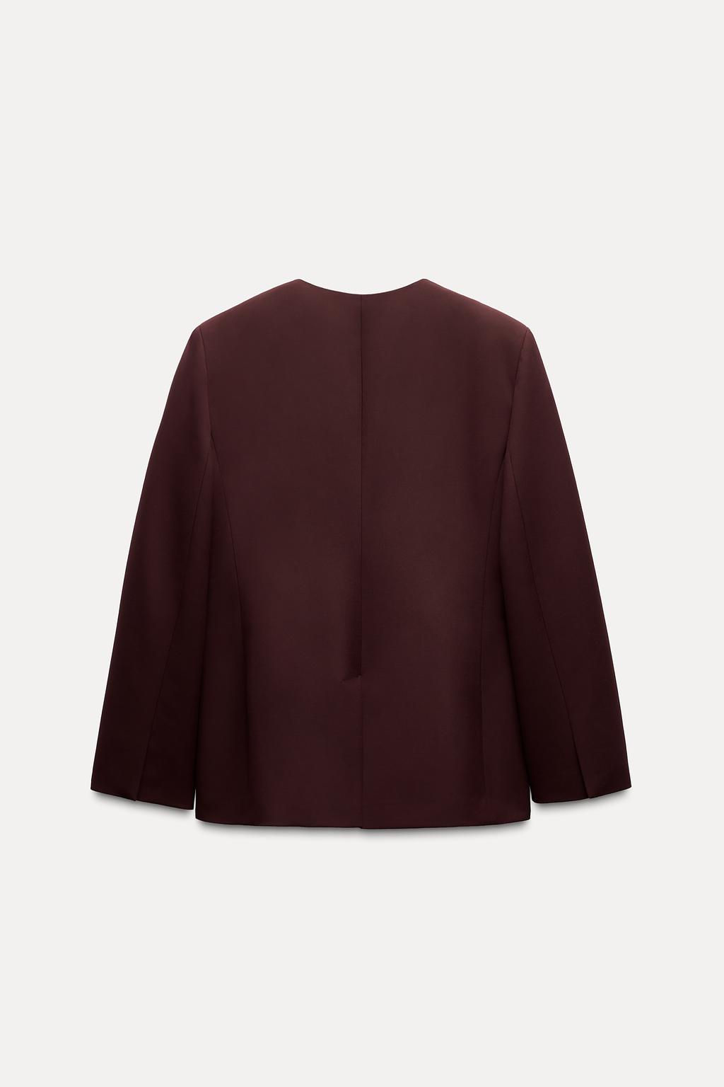 ZW COLLECTION FITTED BLAZER - Zara фото 4