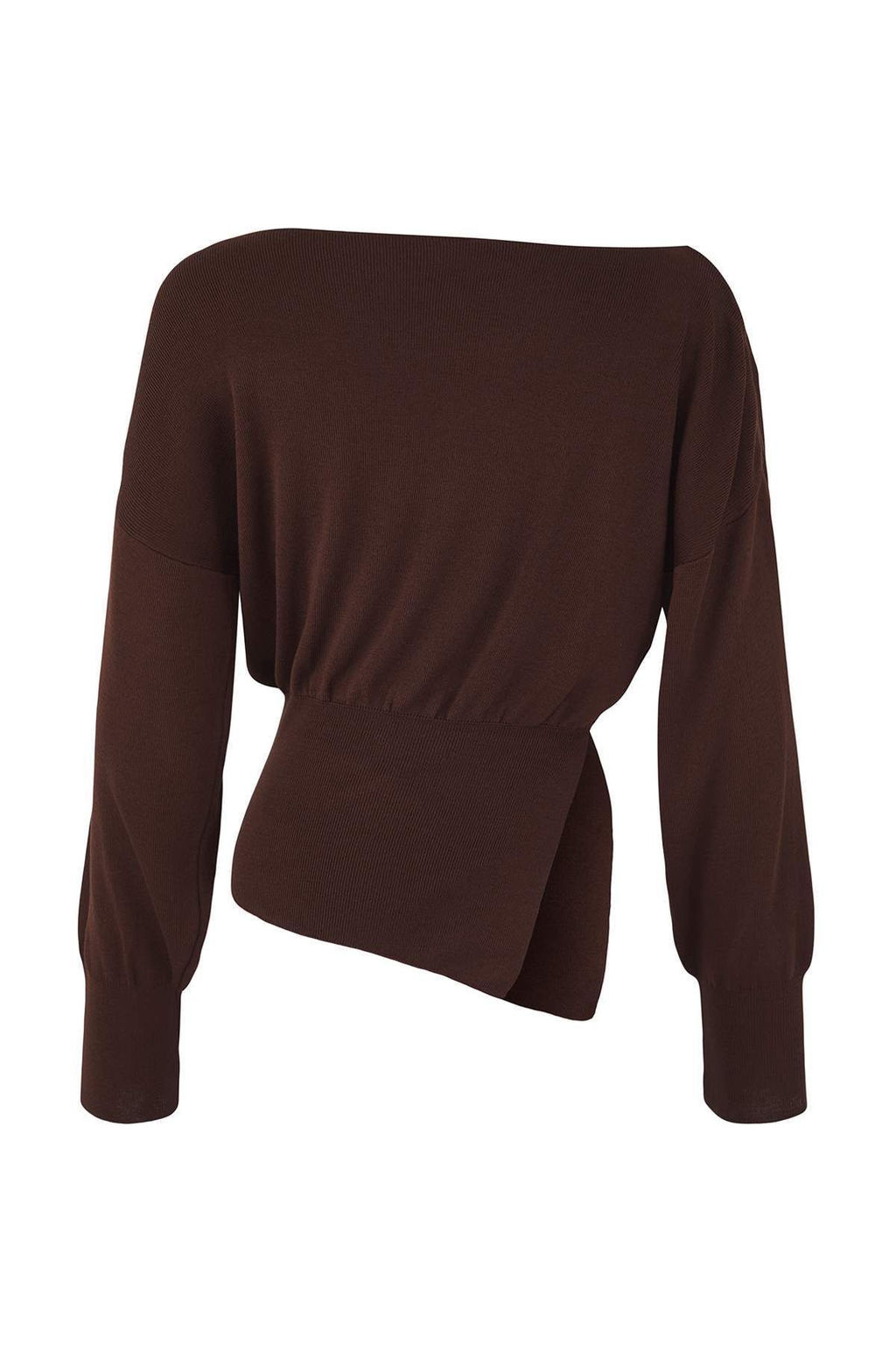 K?rm?z? Merserize Gorunumlu Kay?k Yaka Y?rtmac Detayl? Triko Kazak TWOAW26KZ00086 - Trendyolmilla фото 8