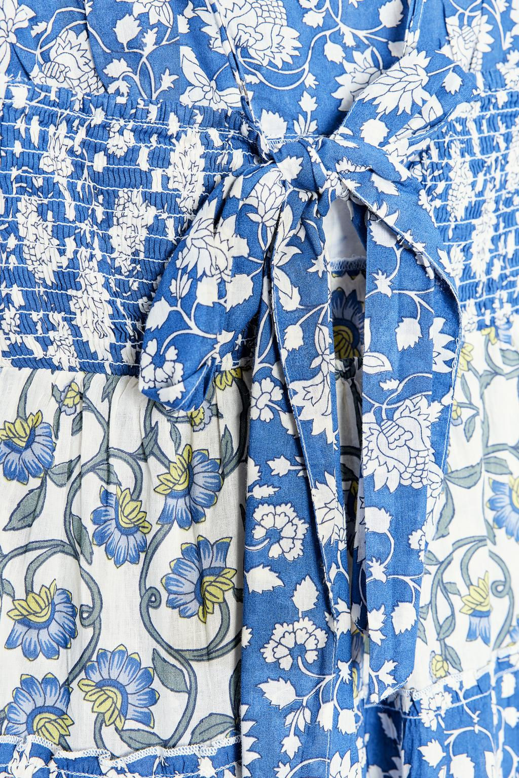PATCHWORK PRINT PANEL DRESS - Zara фото 7