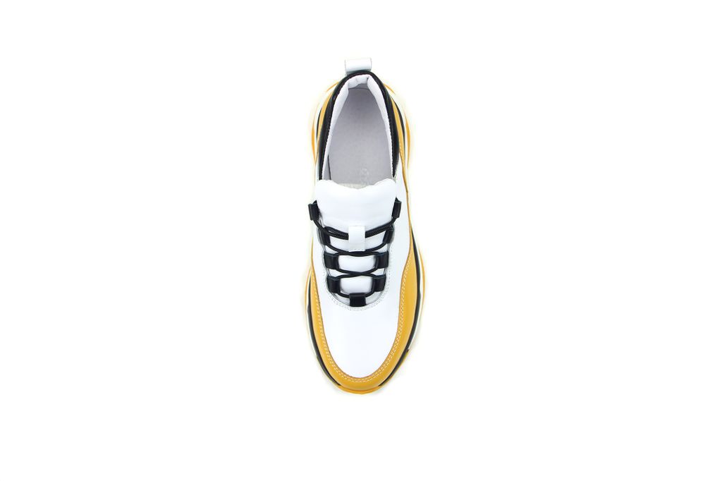 Кроссовки EDART 155.crosyel.white/yellow