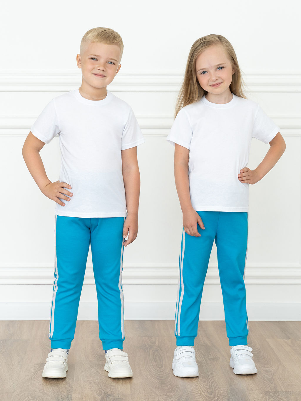 Штанишки детские бирюза