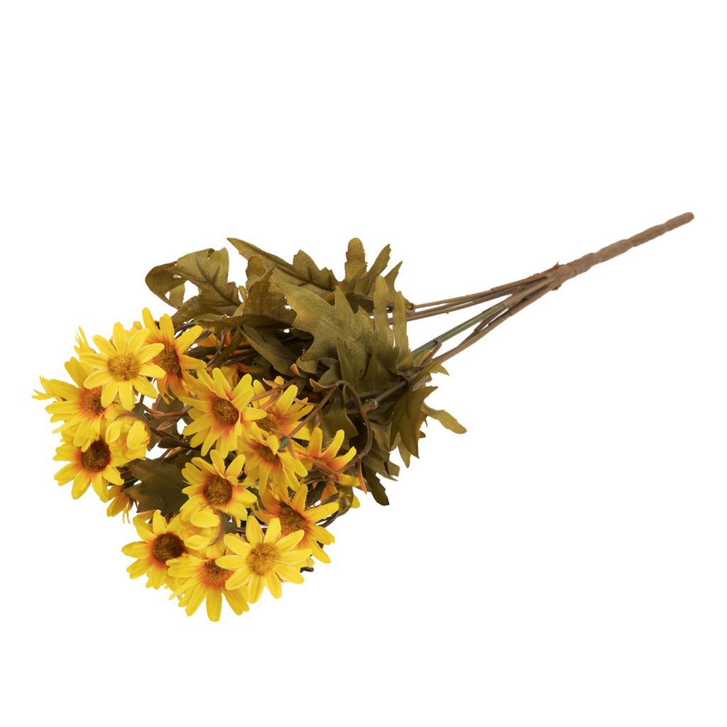 Искусственное растение Blumentag ATJ-38 Растение искусственное Хризантема 35 см 3 х 1 шт. 02  фото 4