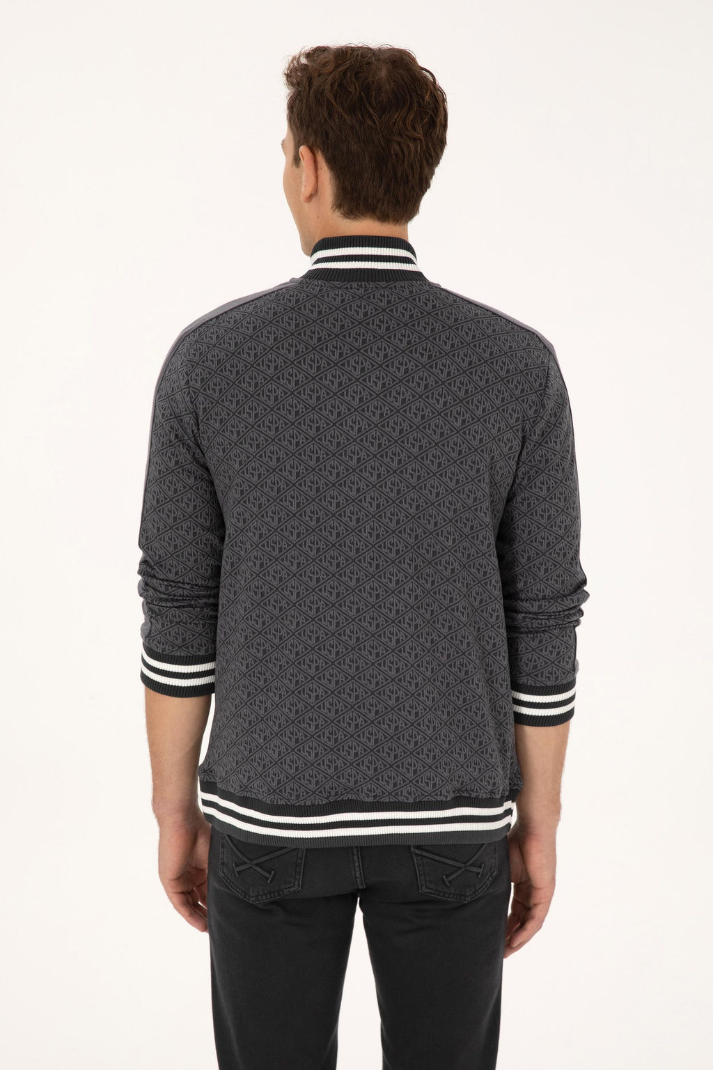 Erkek Gri _rme H_rka - U.s. polo assn фото 5