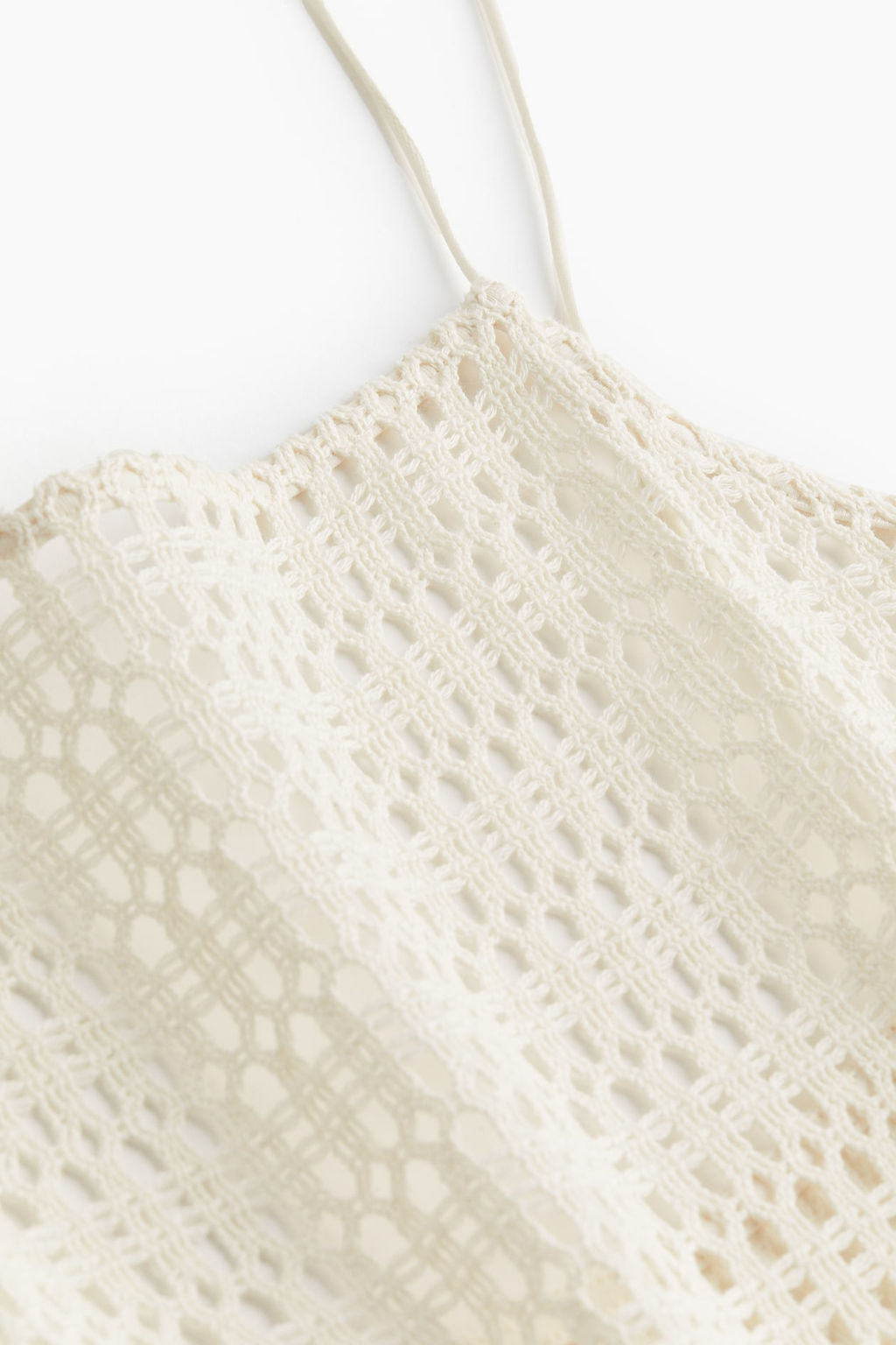 Vestido de playa efecto crochet - H&m фото 7