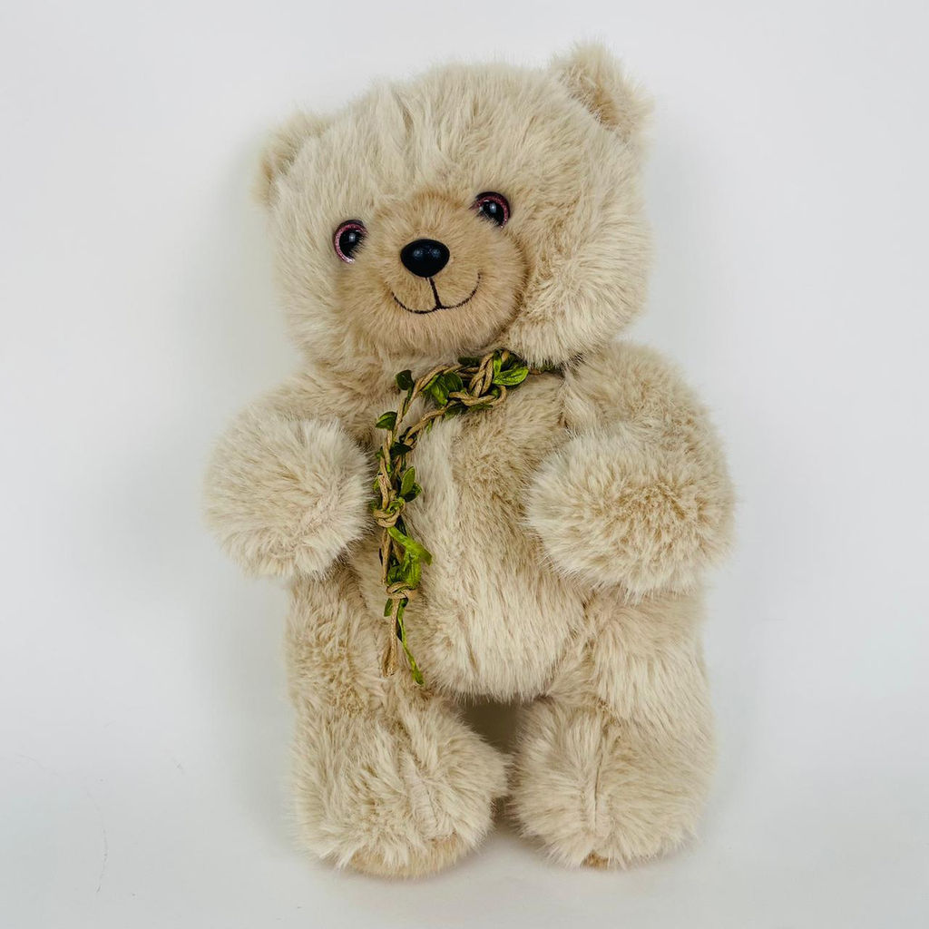 Мягкая игрушка Мишка с плетенным украшением на шее 35 см (арт. 9542/35) - Storyland фото 9