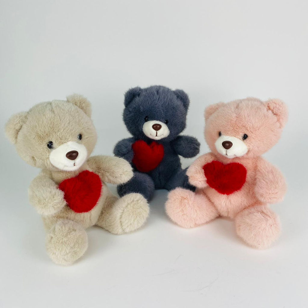 Мягкая игрушка Мишка с сердечком 22 см (арт. 3849/22) - Storyland фото 2