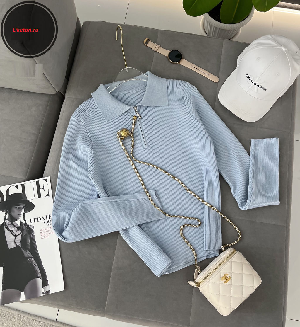 Свитер-поло