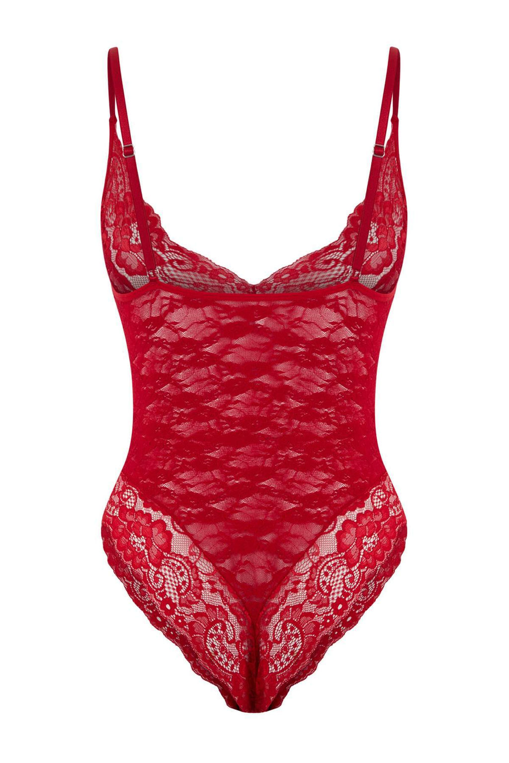 Siyah Dantel Fitted Kaps?z Body THMSS26BD00003 - Trendyolmilla фото 4