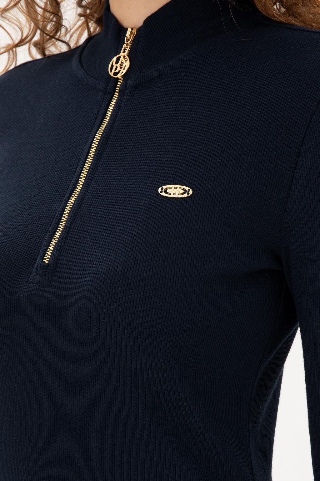 Женский темно-синий свитшот Неожиданная скидка в корзине - U.s. polo assn фото 7