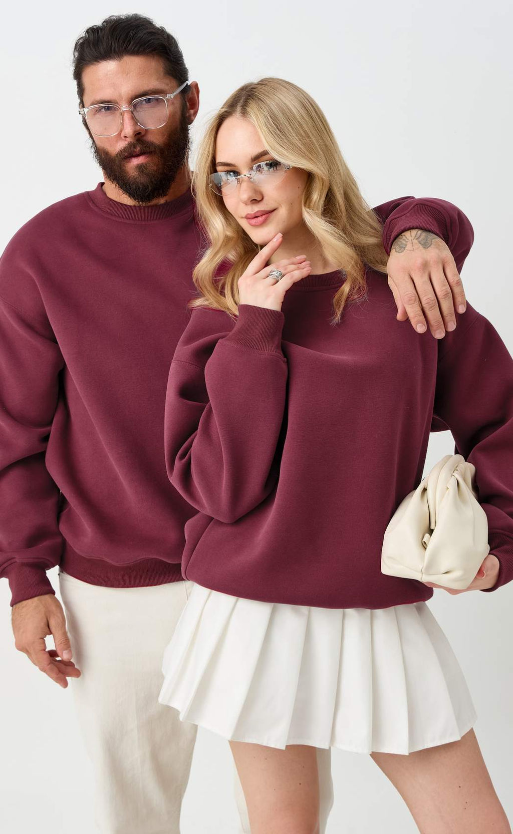 Свитшот P611-15-66 bordo