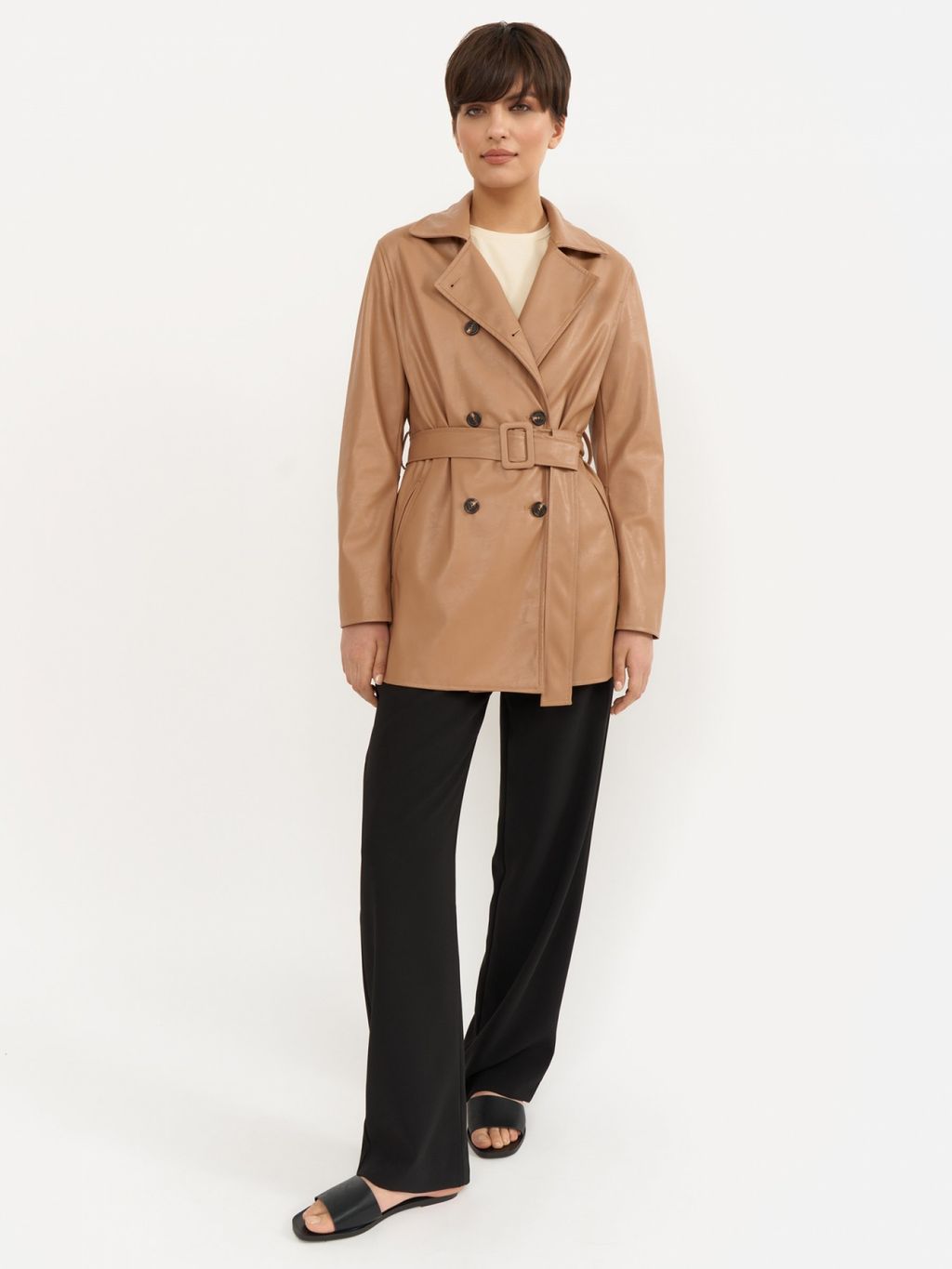 Conso/SM 210102 - beige Тренч фото 2