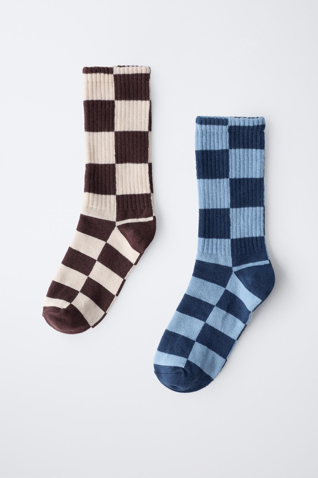 2-PACK OF CHECKERBOARD SOCKS - Zara фото 4