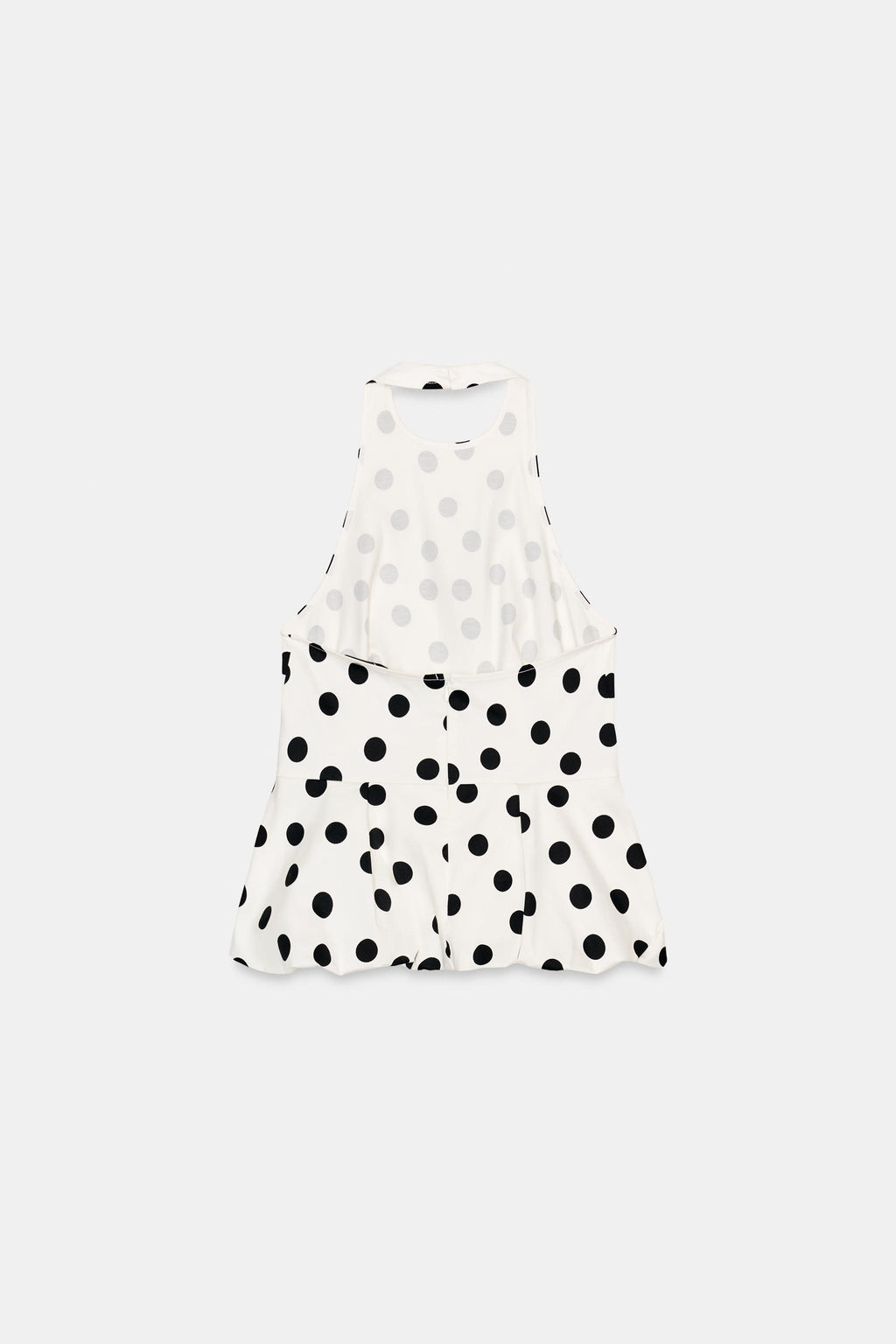 TOP GLOBO LUNARES / Crudo / Negro - Zara фото 6