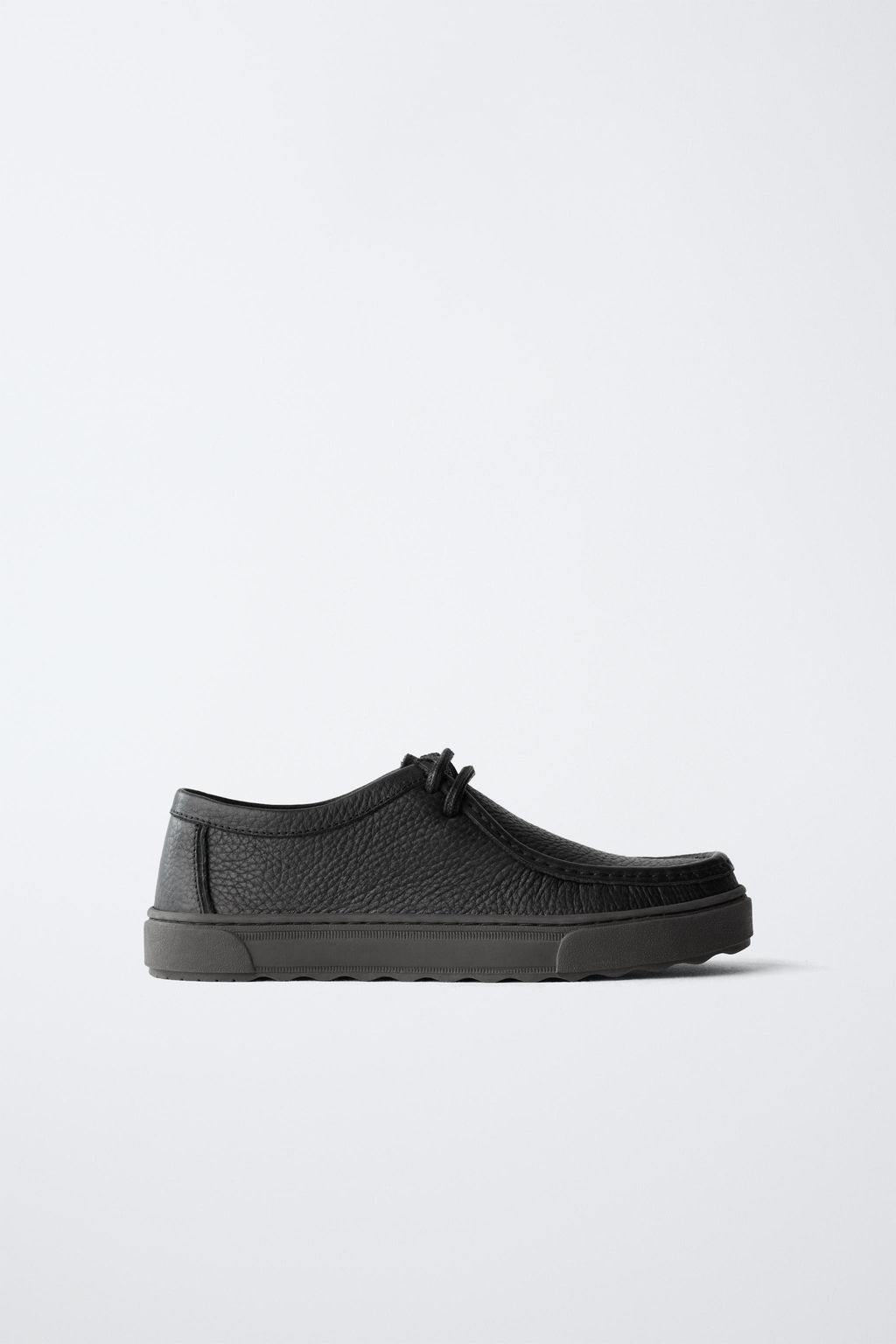 LEATHER SHOES WITH BINDING - Zara фото 10