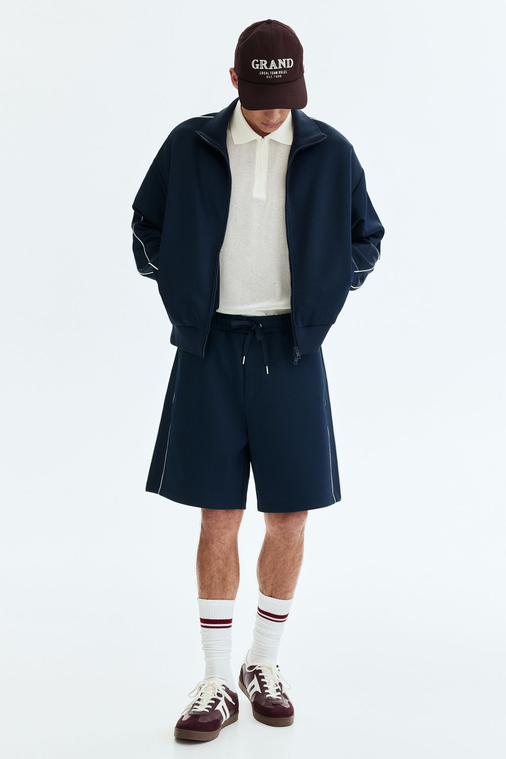 Chaqueta de ch?ndal efecto neopreno Relaxed Fit - H&m фото 8