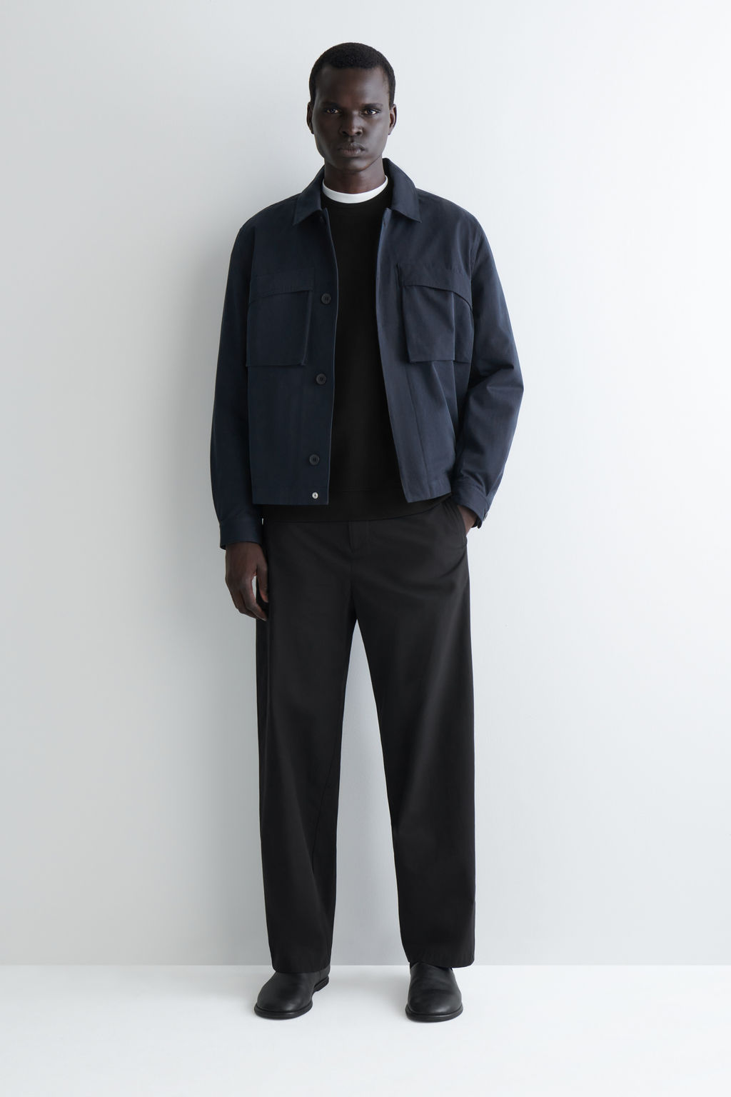 SUDADERA DE EFECTO NEOPRENO CORTE RELAJADO - H&m фото 5