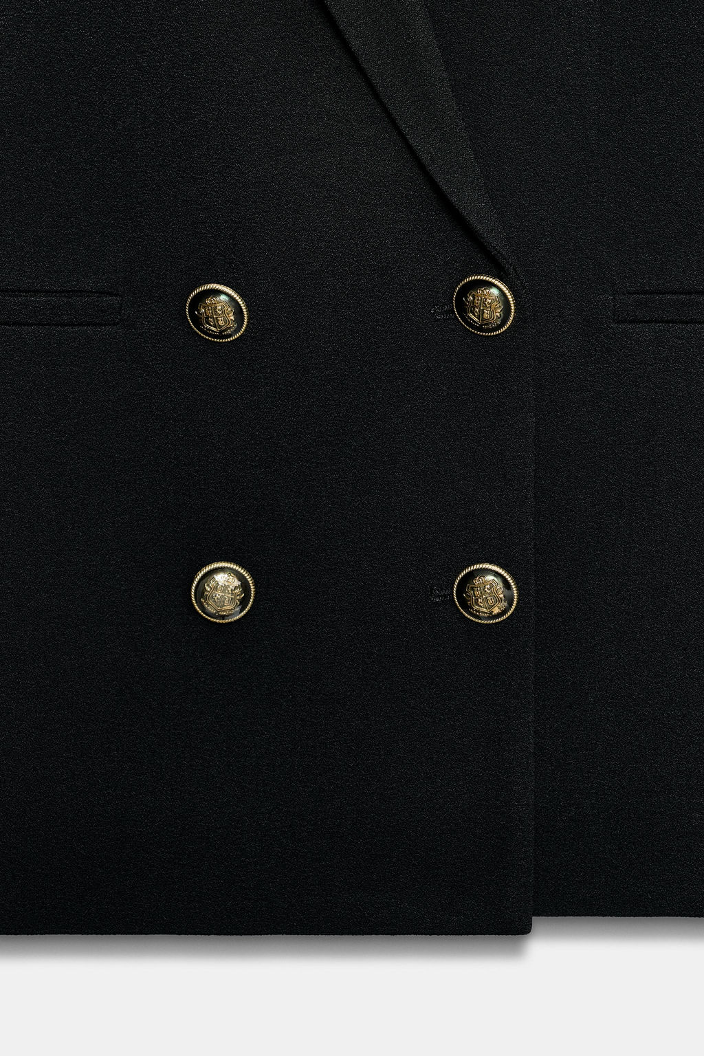 BLAZER RECTA BOTONES ZW COLLECTION / Negro - Zara фото 6
