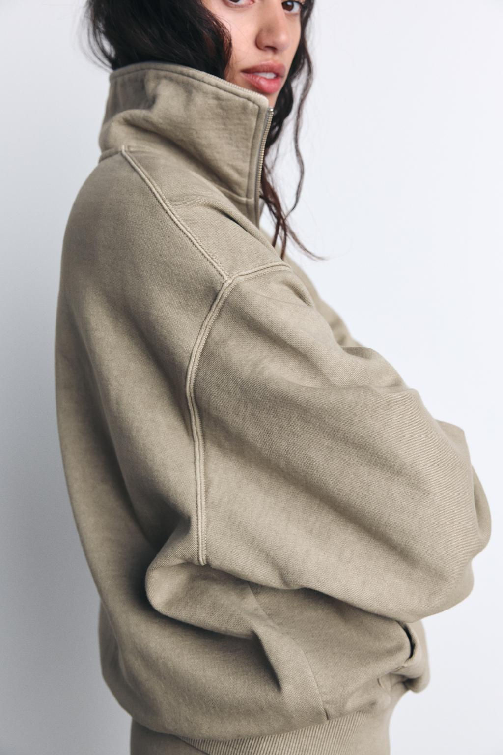 POUCH POCKET POLO SWEATSHIRT - Zara фото 7