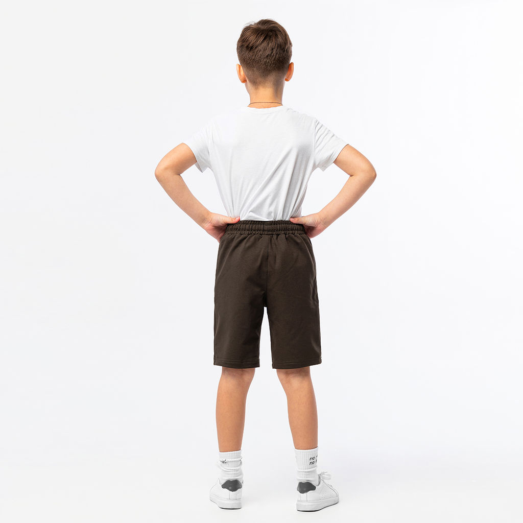 RODOS Шорты для мальчика М-260 Хаки/Чёрный