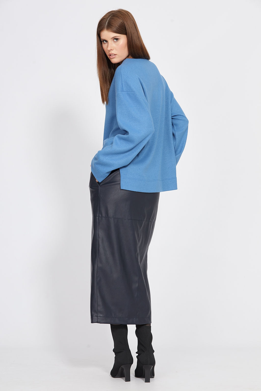 Юбка темно-синий - Eola фото 4