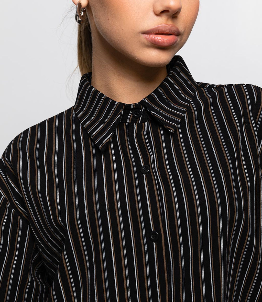 Рубашка #КТ8843 (1), чёрный - Dommod фото 5