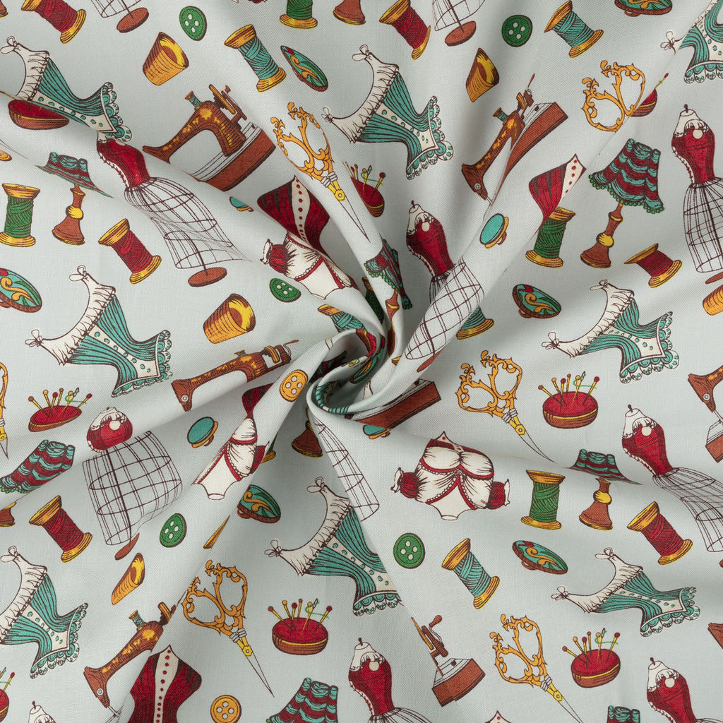 Ткань для пэчворка PEPPY ВЕК МОДЫ ФАСОВКА 50 x 55 см 146 г/кв.м 5 100% хлопок