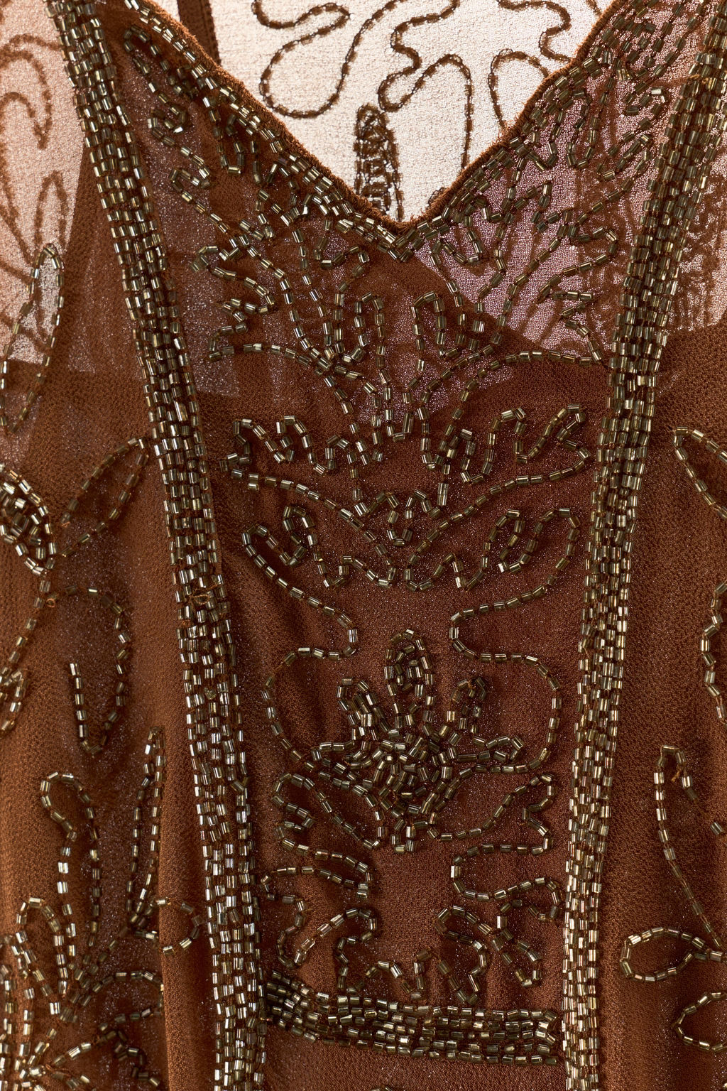 LIMITED EDITION BEADED GEORGETTE DRESS - Zara фото 6