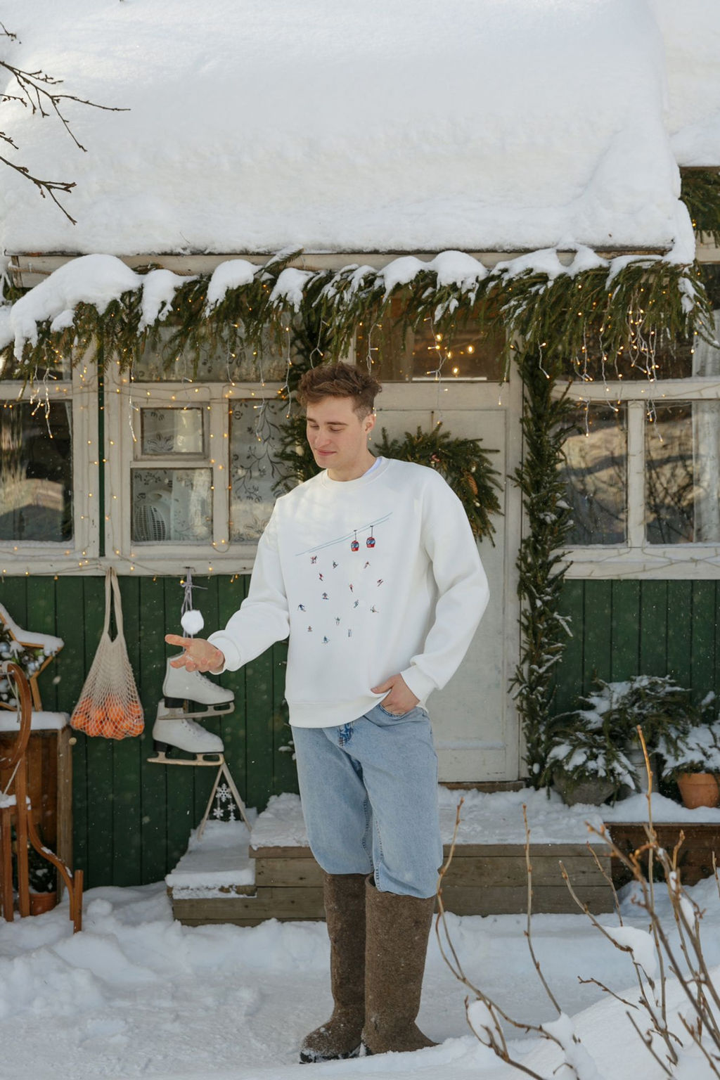 Свитшот мужской Ski Resort - Captain's mate фото 4