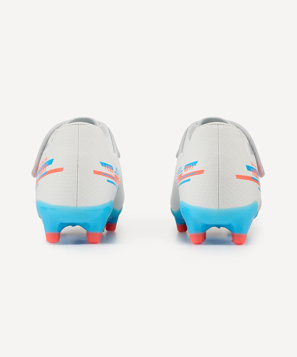 Бутсы футбольные JOGEL Evofly FG Talant White/blue, детский  фото 7
