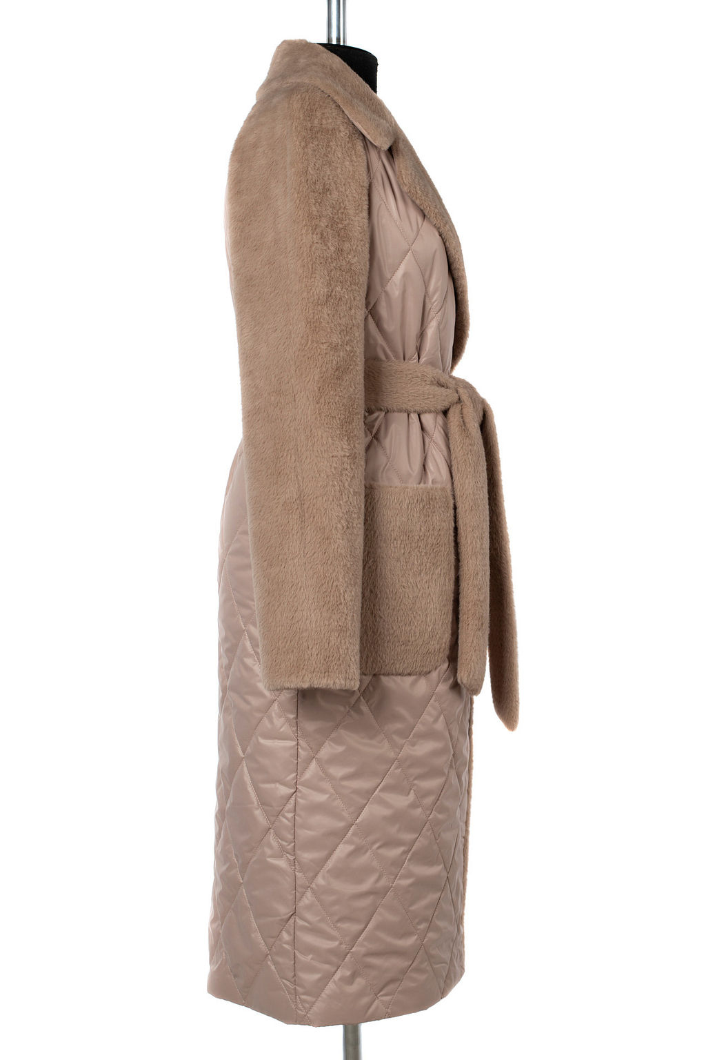 Пальто женское демисезонное (пояс) Утеплитель: Синтепон