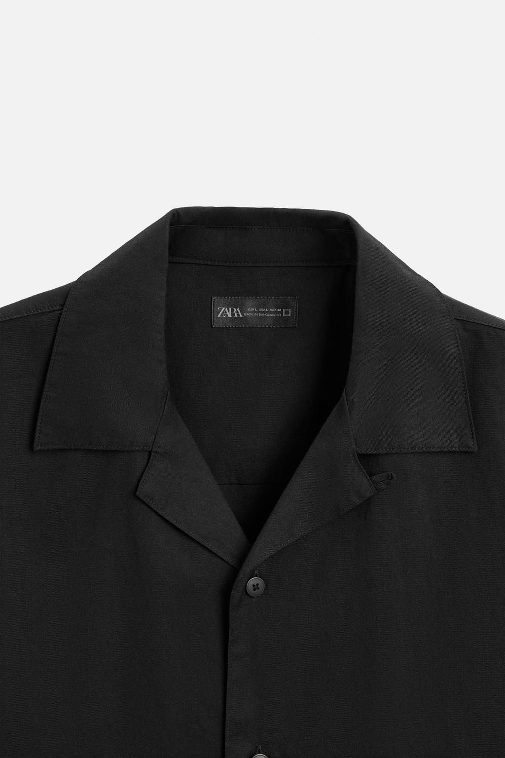 LYOCELL - COTTON SHIRT - Zara фото 24