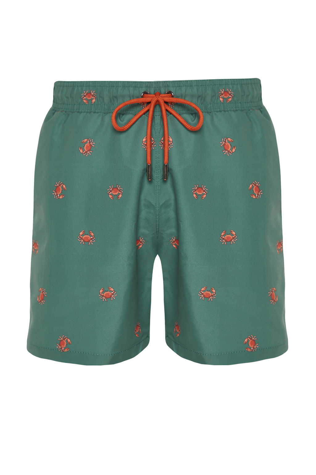 TRENDYOL MAN Lacivert Standart Fit Yengec Desenli Deniz Sortu TMNSS24DS00006 - Trendyolmilla фото 9