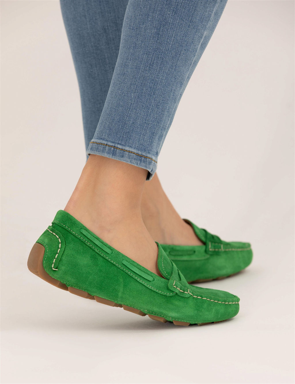 Ye_il S_et Deri Loafer