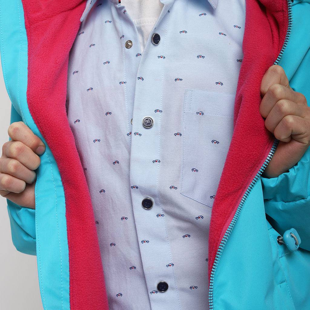 RODOS Куртка для девочки мембрана демисезон М-196 (Куртка) Бирюза