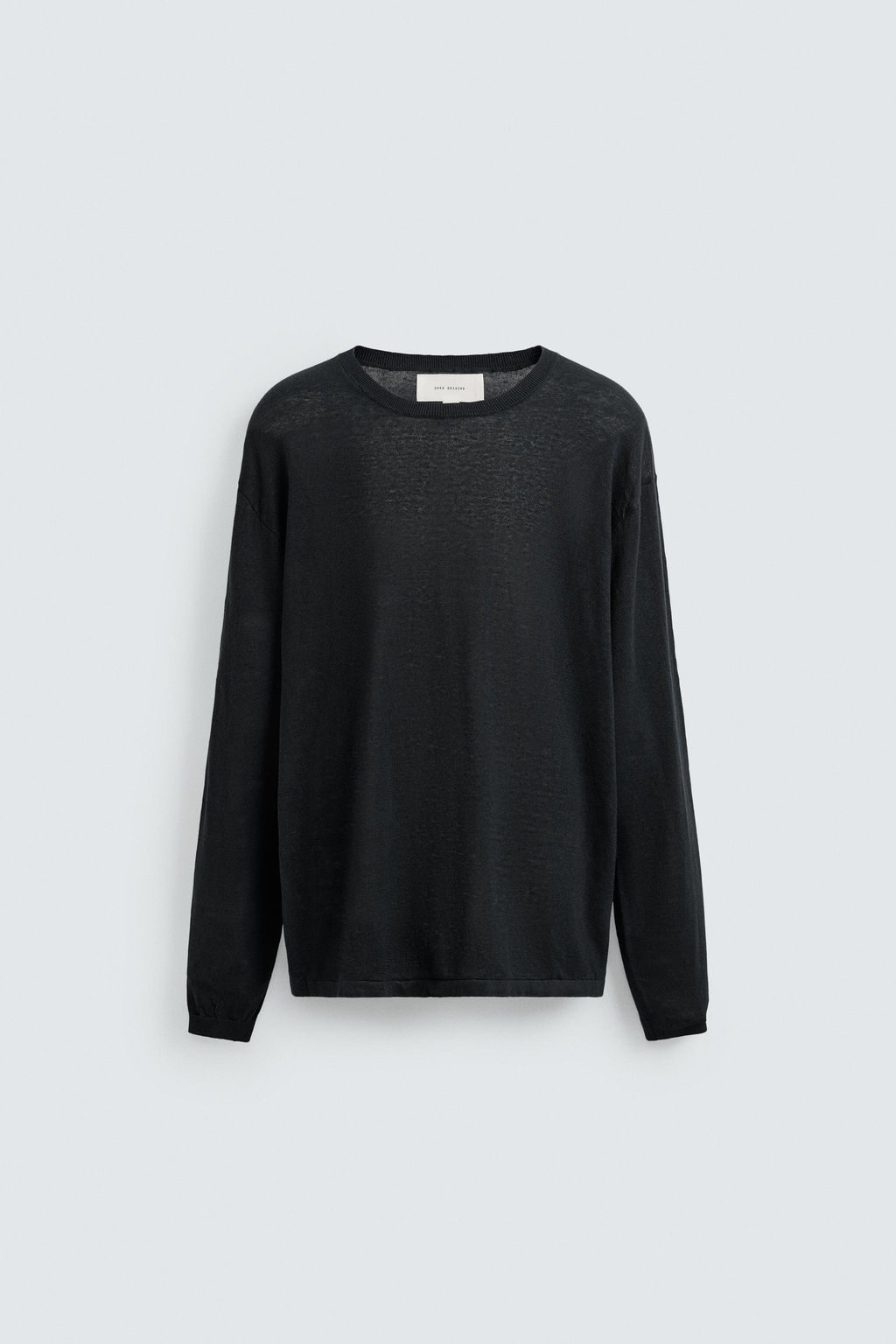 LIGHTWEIGHT 100% HEMP SWEATER - Zara фото 6