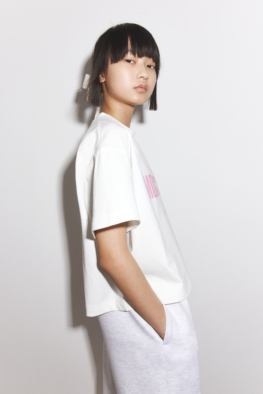 Camiseta de deporte cropped en DryMove - H&m фото 4
