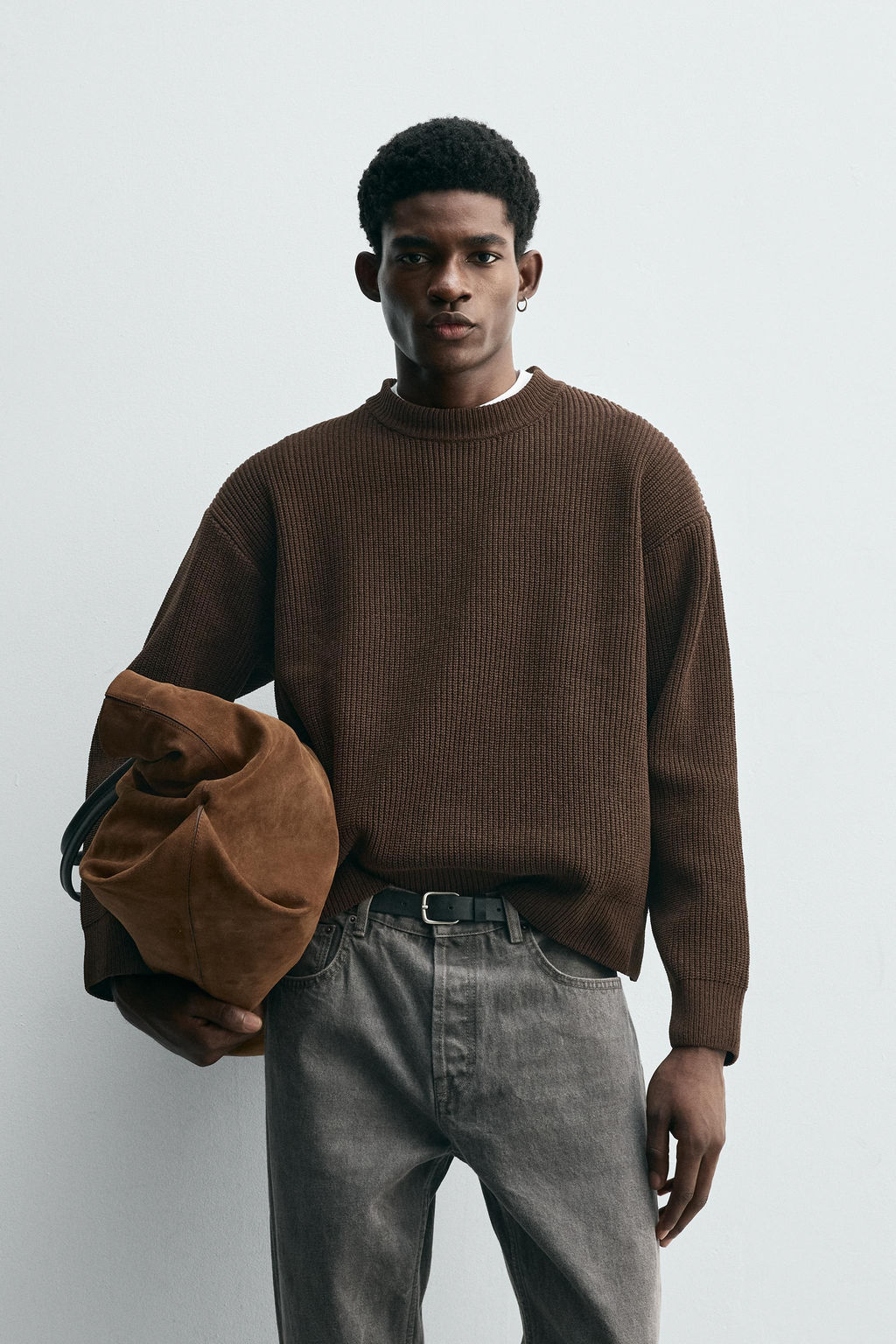 TEXTURED CHENILLE SWEATER - Zara фото 2