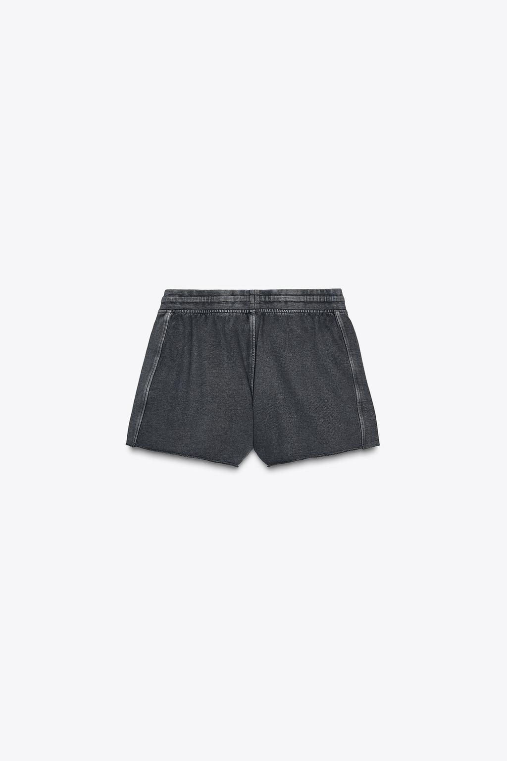 FADED-EFFECT FLEECE SHORTS - Zara фото 24