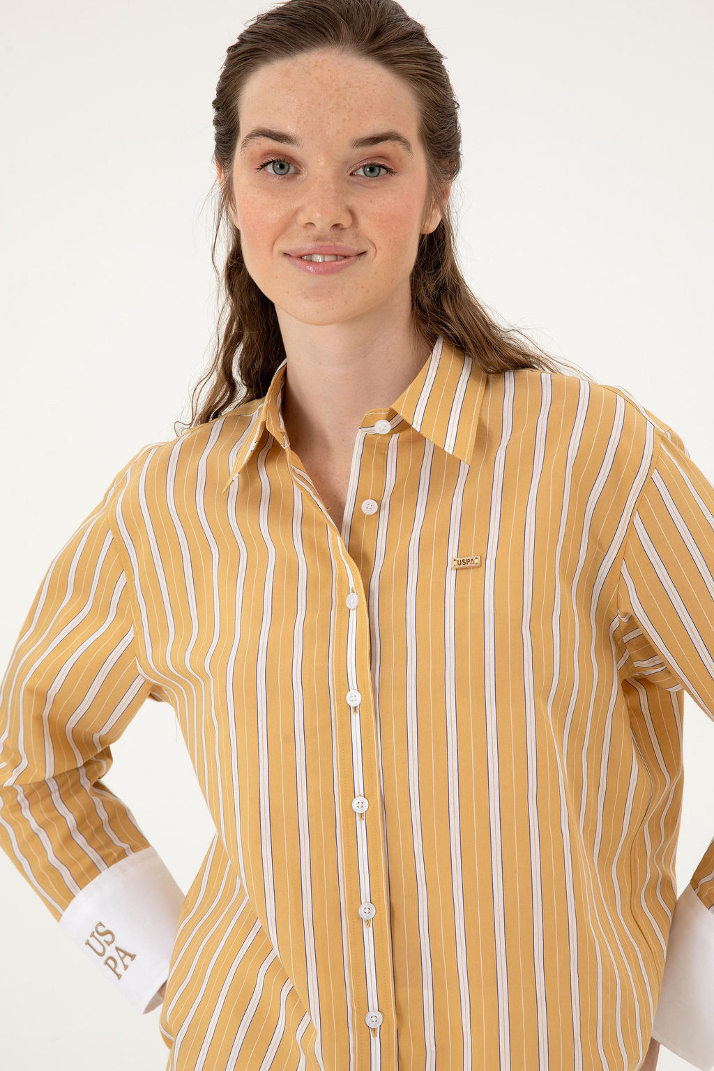 Kad_n Hardal _izgili Uzun Kollu G_mlek Sepette S_rpriz _ndirim - U.s. polo assn фото 2