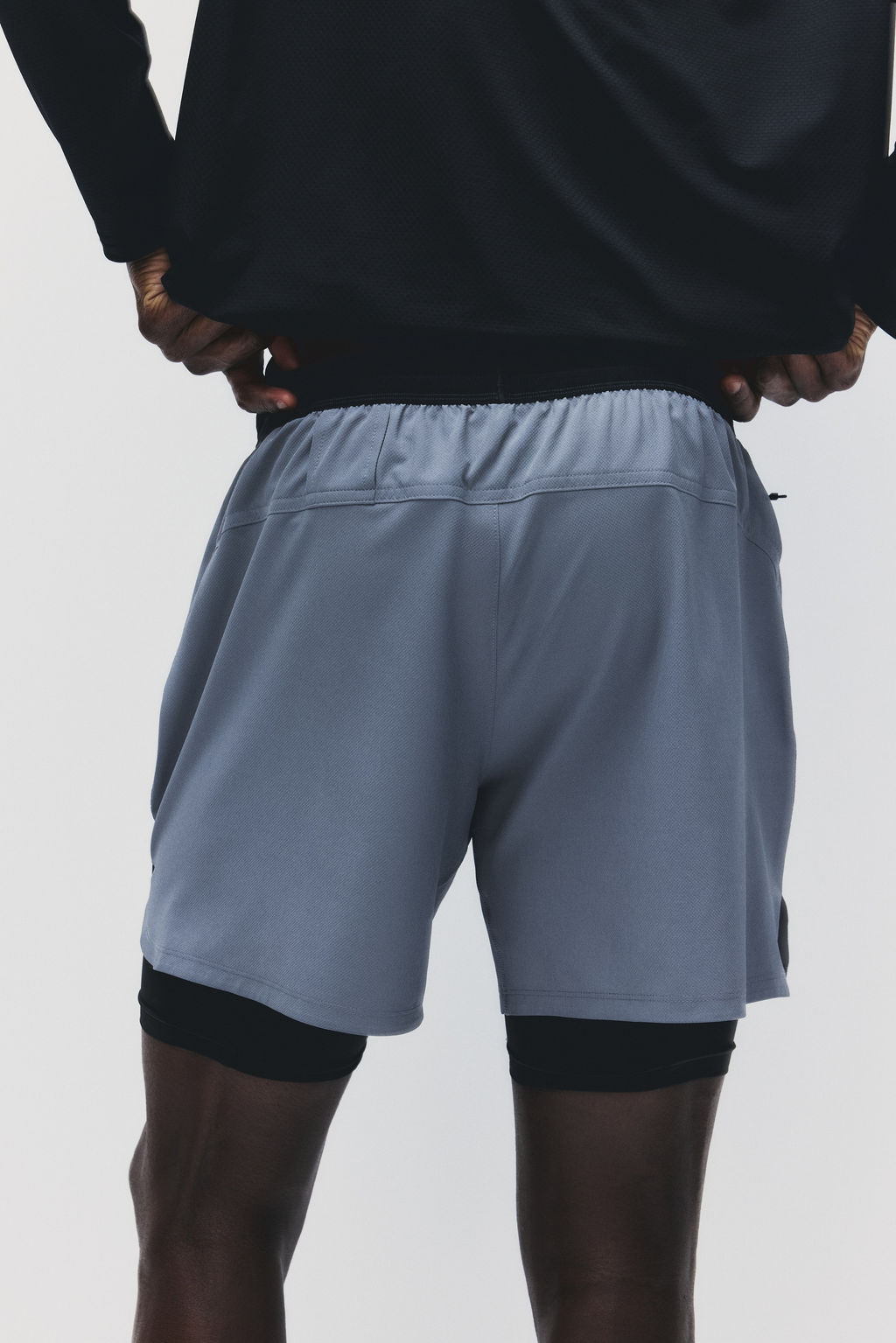 Pantal?n corto de doble capa con DryMove - H&m фото 8