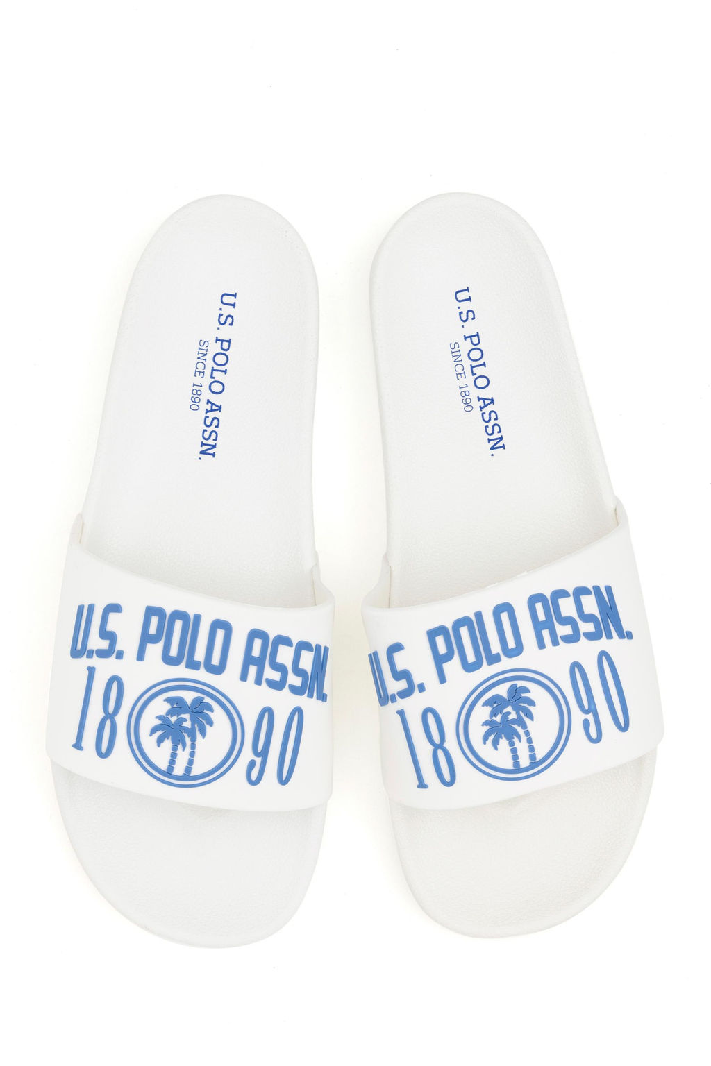 U. S. Polo Assn / Мужские белые тапочки - U.s. polo assn фото 12