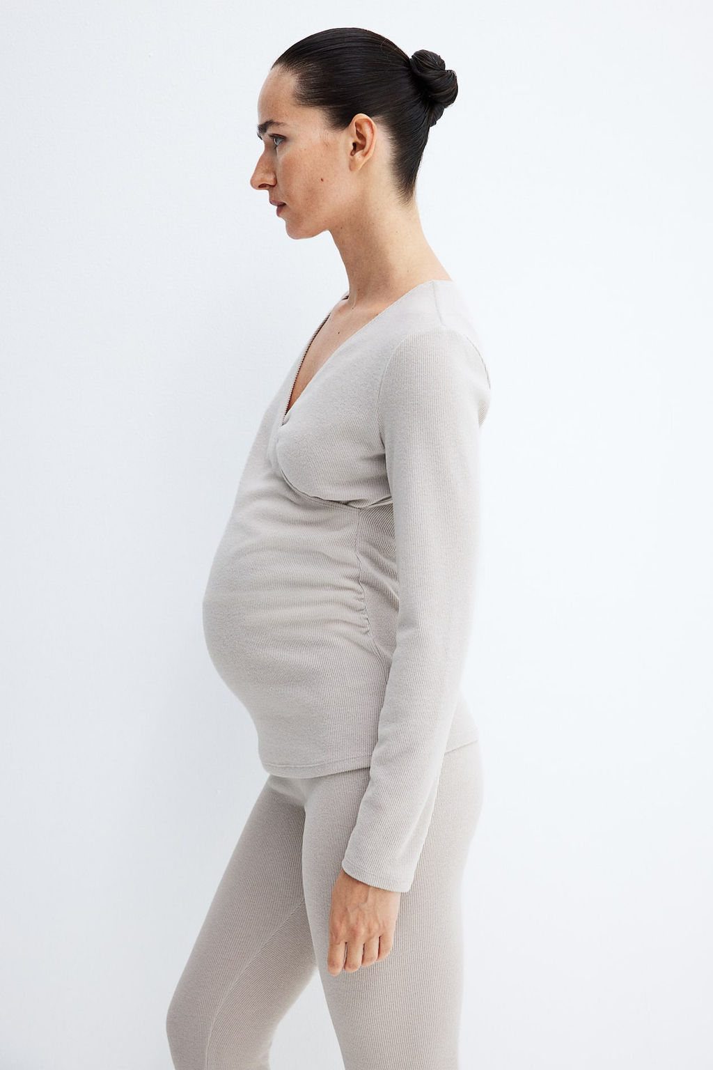 MAMA Top de lactancia cruzado Before & After