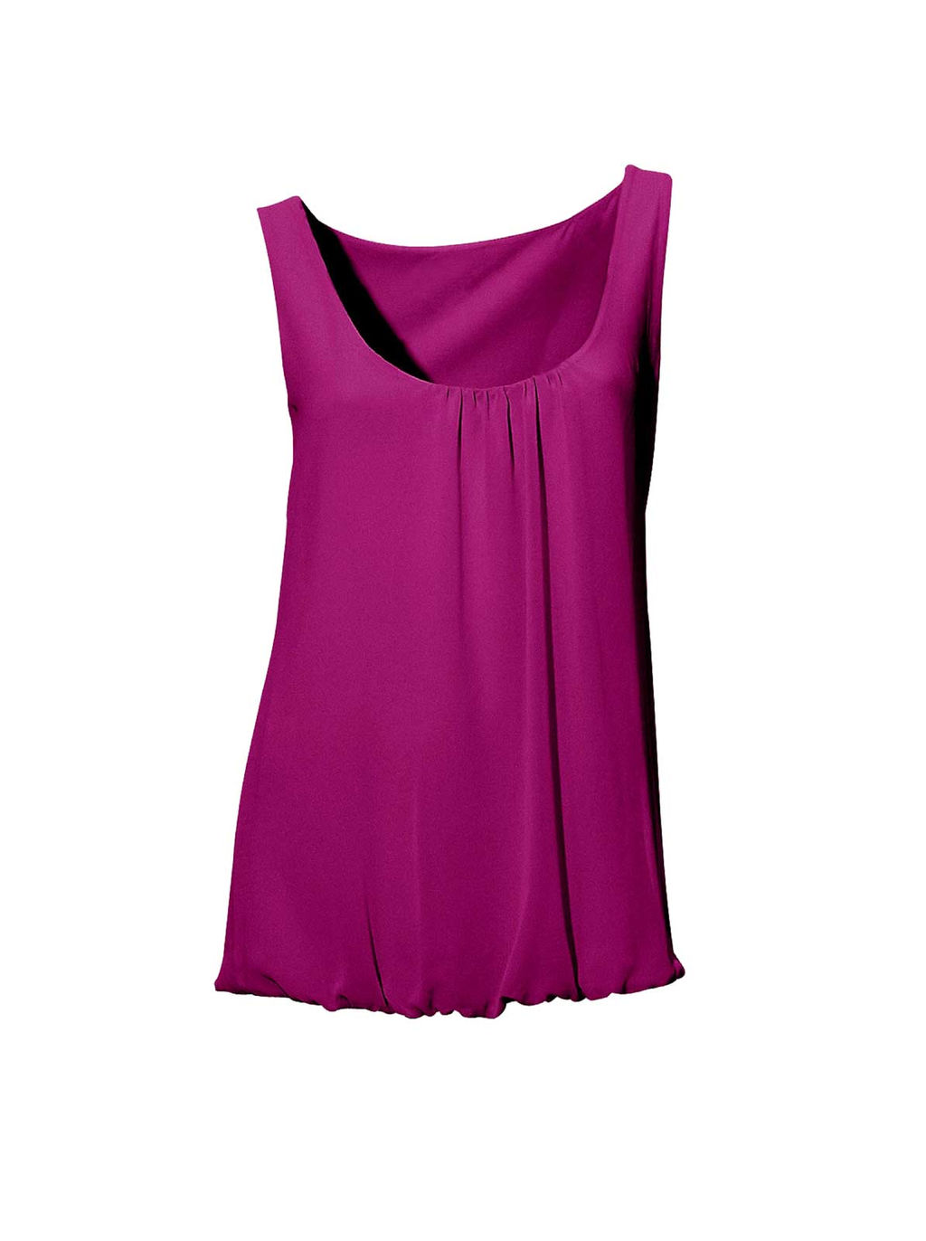 Двухслойный топ, цвета ягоды - Heine фото 2