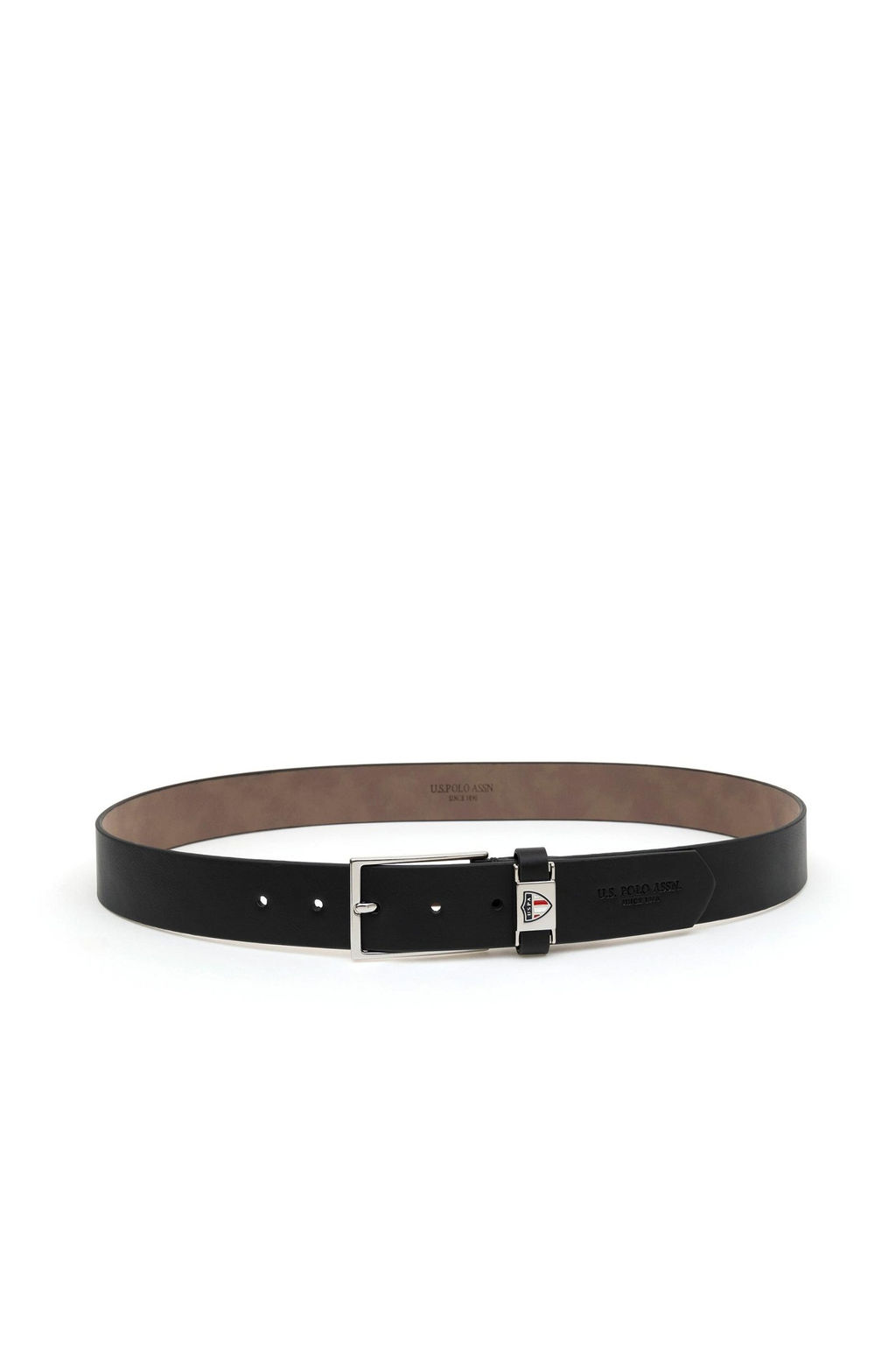 Мужской черный пояс - U.s. polo assn фото 2