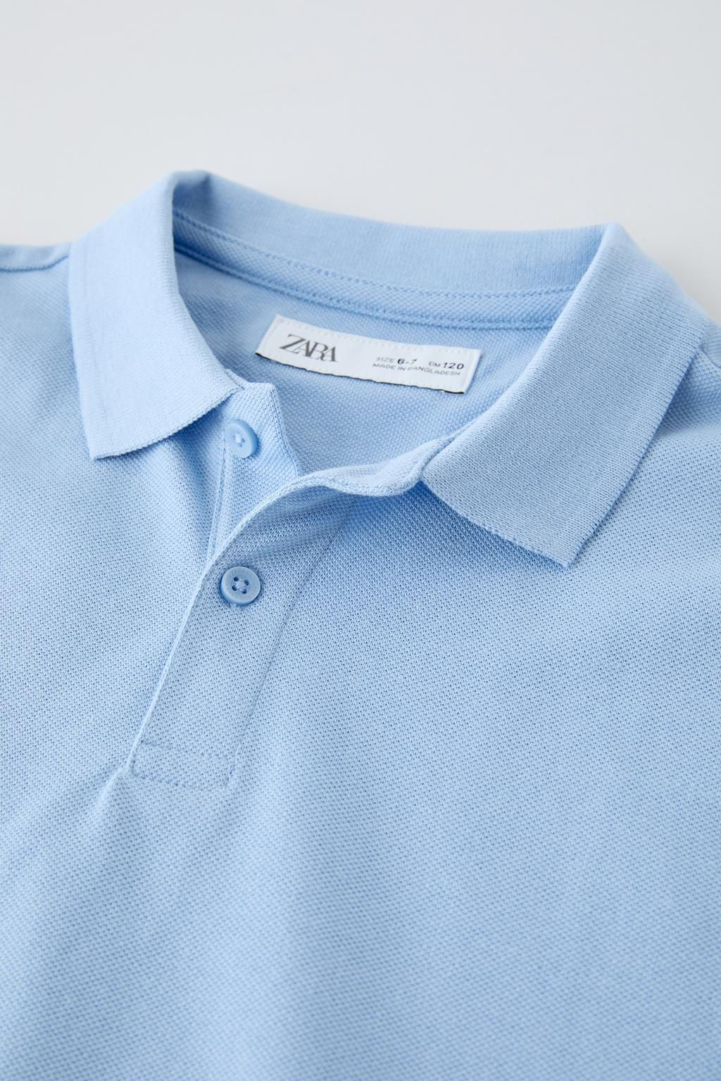 BASIC DUZ POLO YAKA T-SHIRT - Zara фото 25