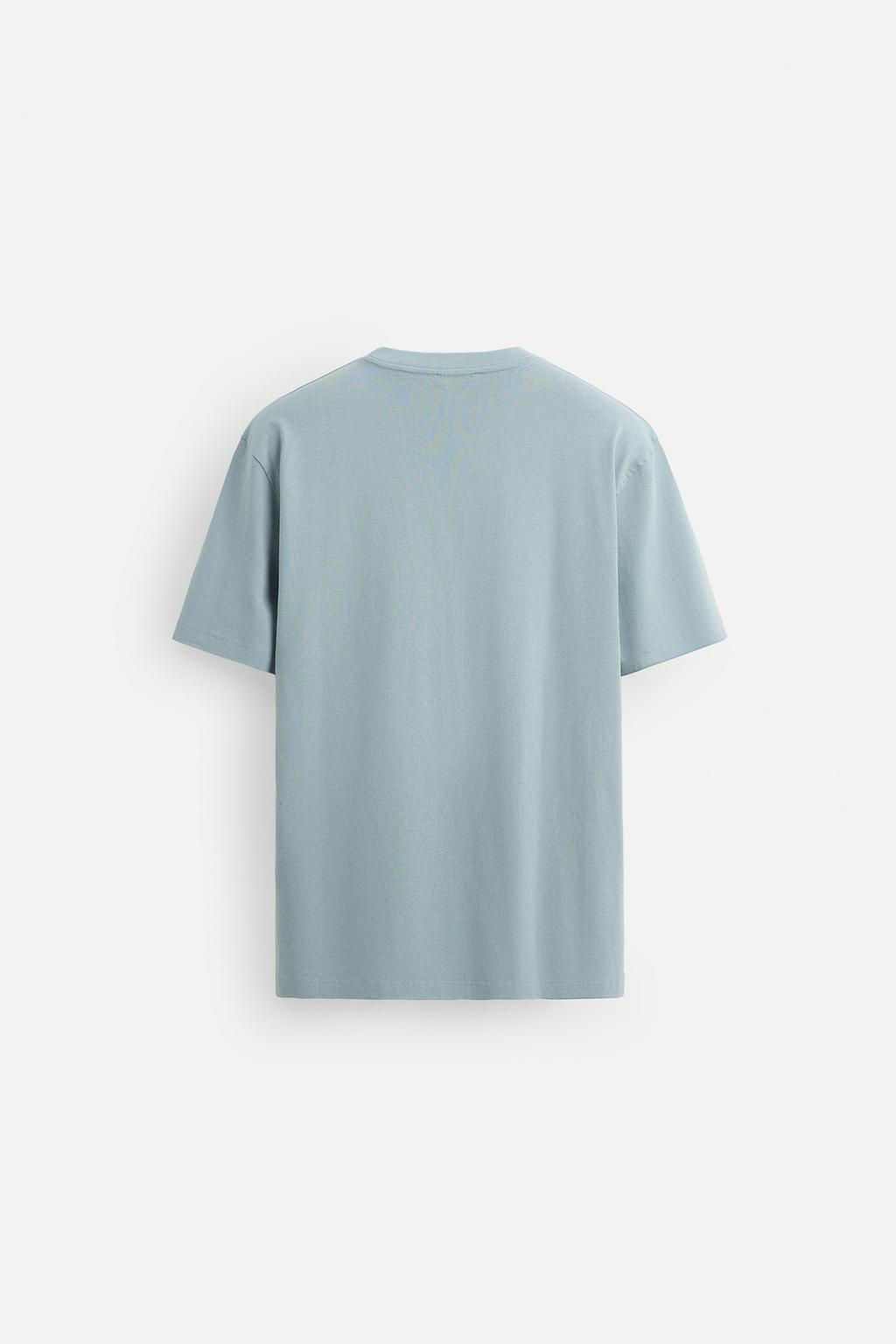 BASIC MEDIUM WEIGHT T-SHIRT - Zara фото 50