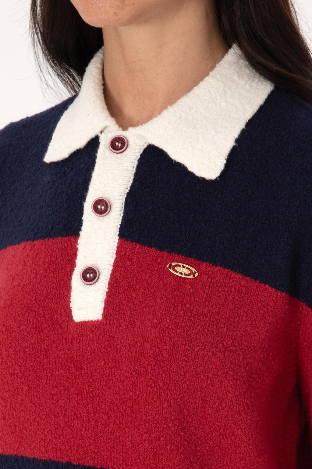 Kad_n Bordo Polo Yaka Kazak - U.s. polo assn фото 7